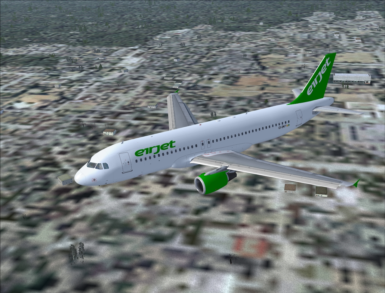 Fs2004 - Project Airbus A320 Eirjet Ei-Dkf Fs2004 Eirjet A320-214 — 1