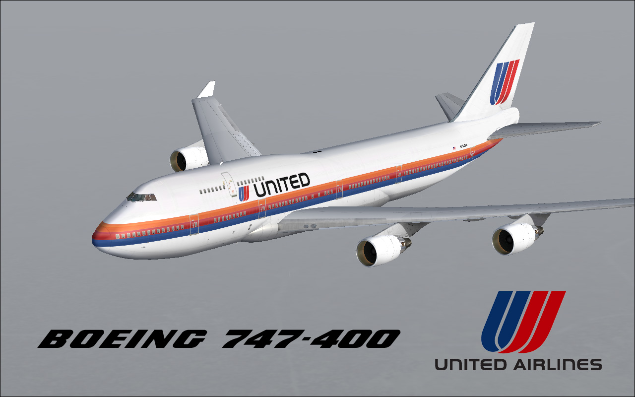 United Project Opensky Boeing 747-400 Passenger V4 — 1
