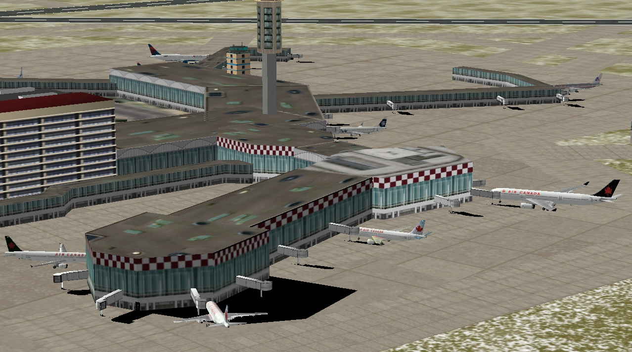 Fs2000 Vancouver Intl Static Aircraft — 1