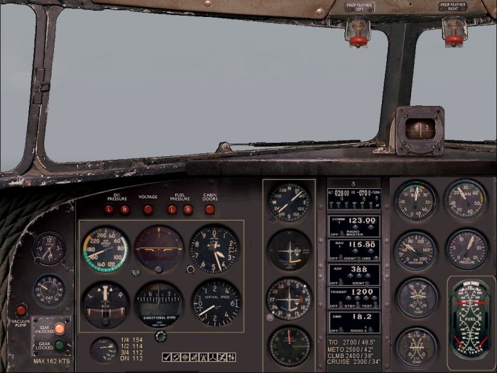 Historic Airline Group Dc-3 Panel — 1
