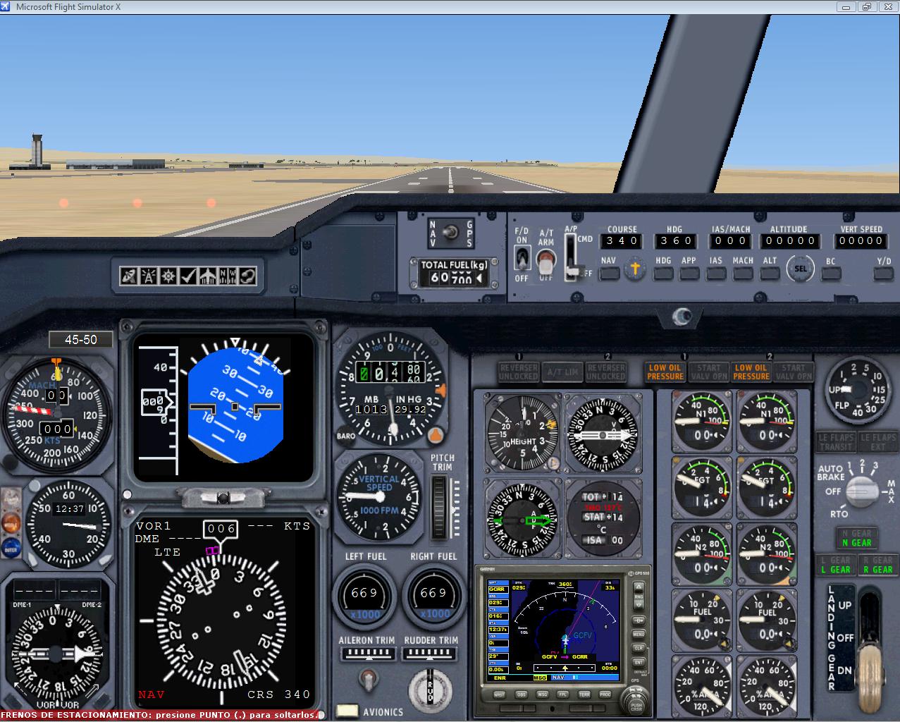 Panel 2D Fsx For Airbus A300 & A310 — 1
