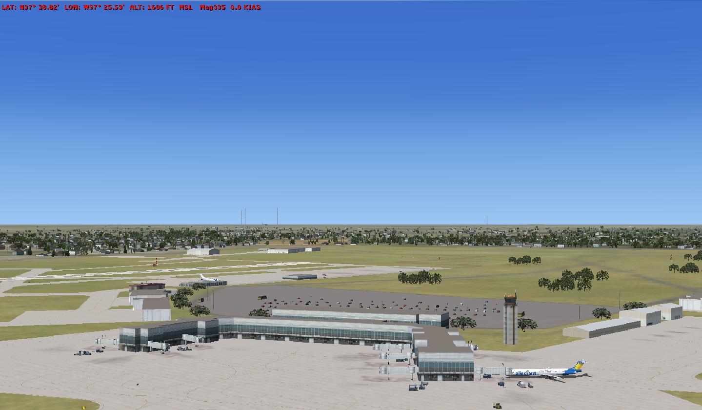 Kict Wichita Mid-Continent Airport For Fsx — 1