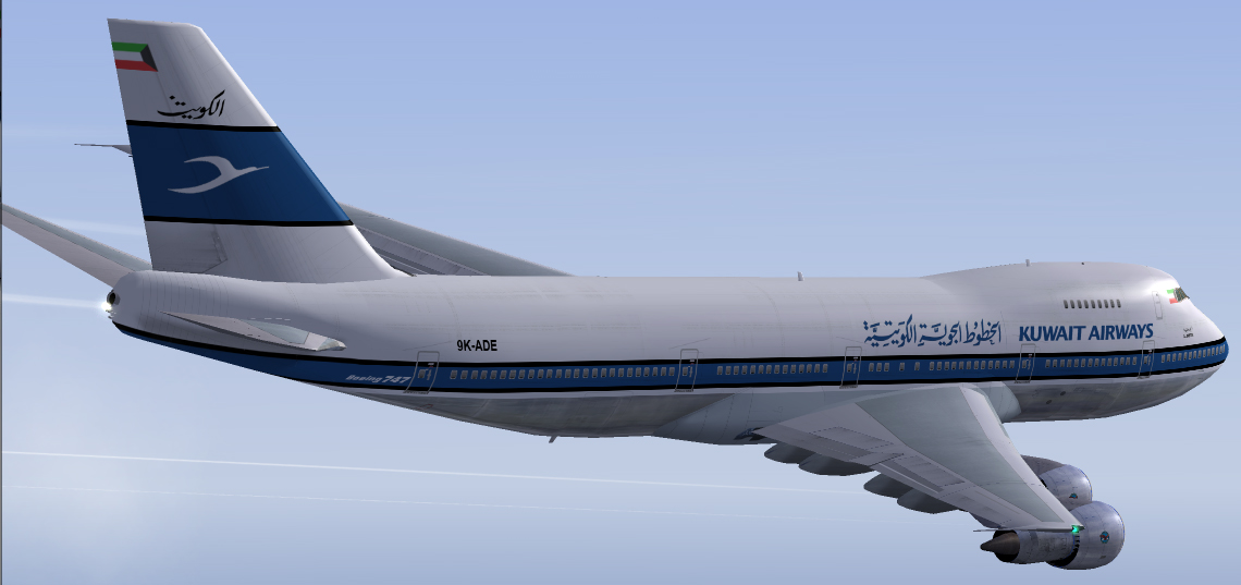 Project Opensky Boeing 747-200 In Kuwait Airways Colors — 1