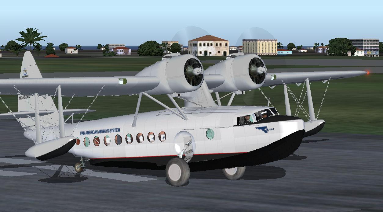 Fs2004 Sikorsky S-43 Nc-15063 Pan American — 1