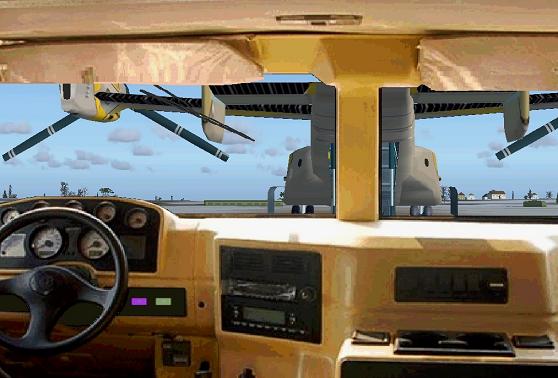 Fsx Panel Option With Driveable Hummer Humvee