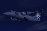 Bae 146-200/Avro Rj85 Ai For Flight Simulator 2004/Flightsim Fs2004/Fs9 3D Model And Textu — 1