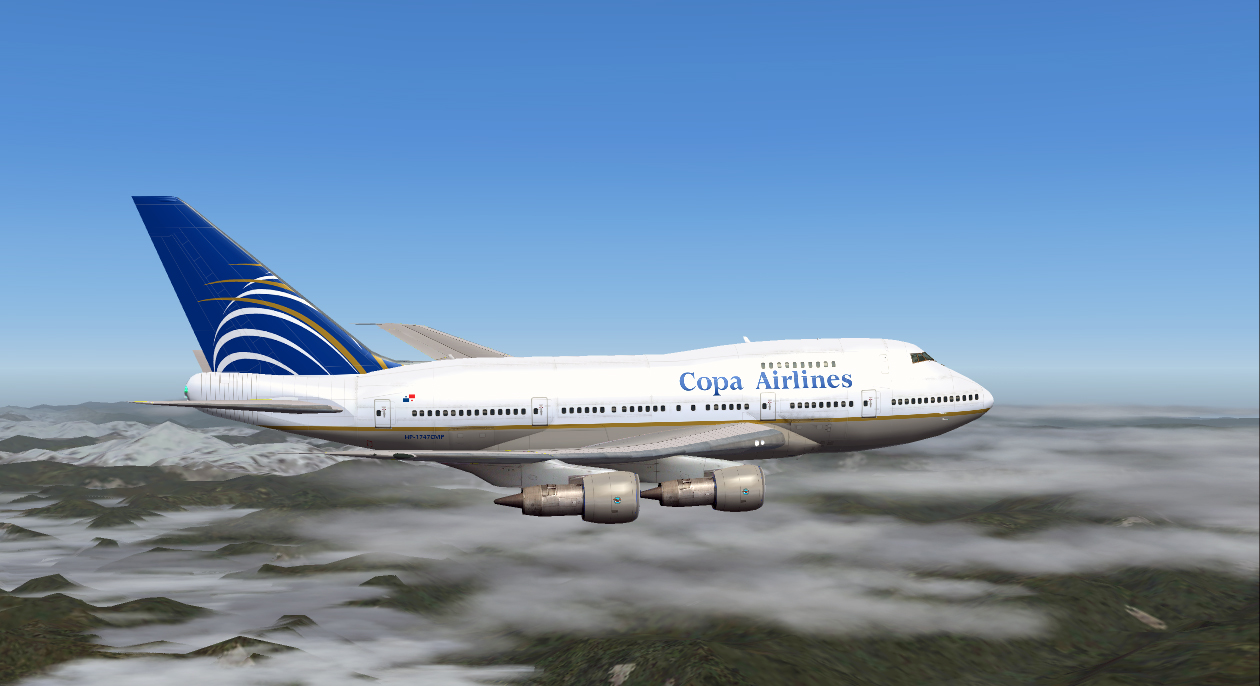 Fs2004 Copa Airlines 747-Sp — 1