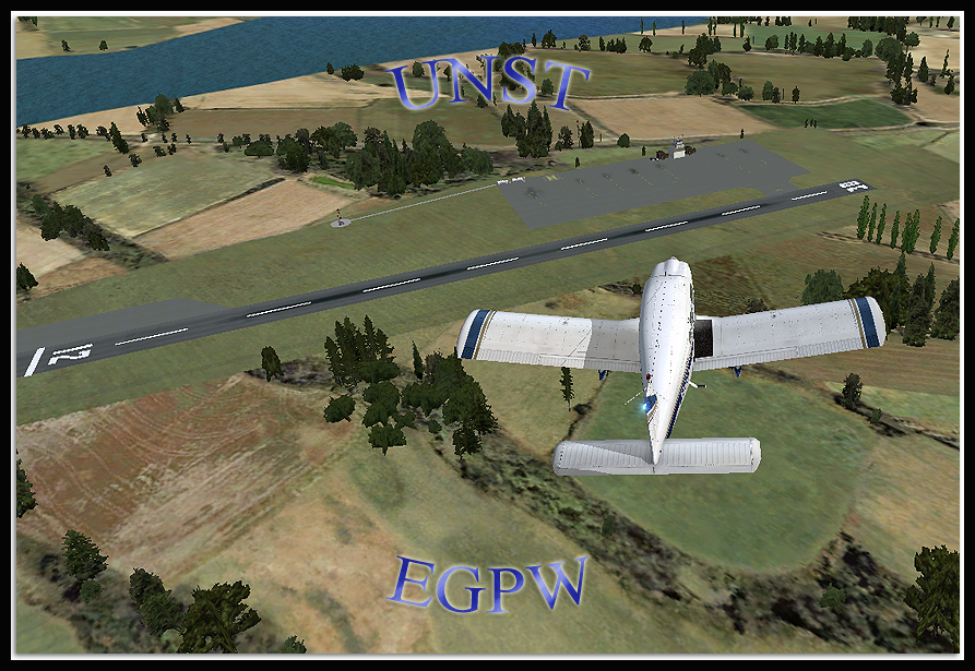 Unst Airport Egpw For Flightsim X