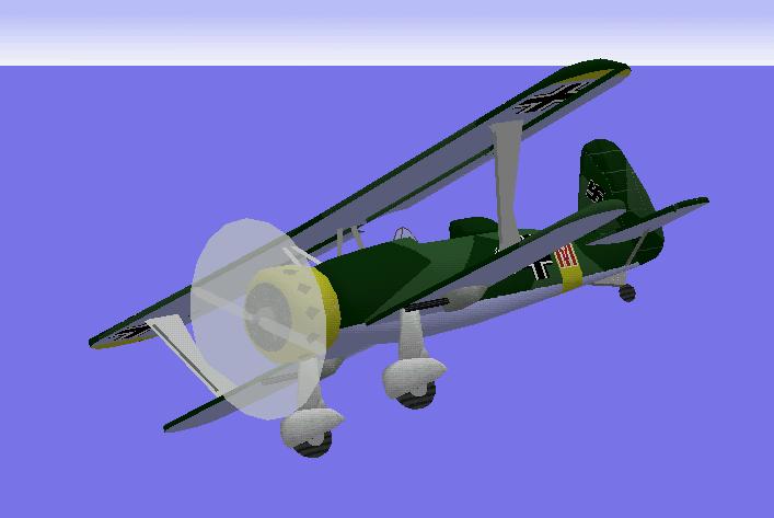 Cfs1 Henschel Hs123 - Luftwaffe — 1