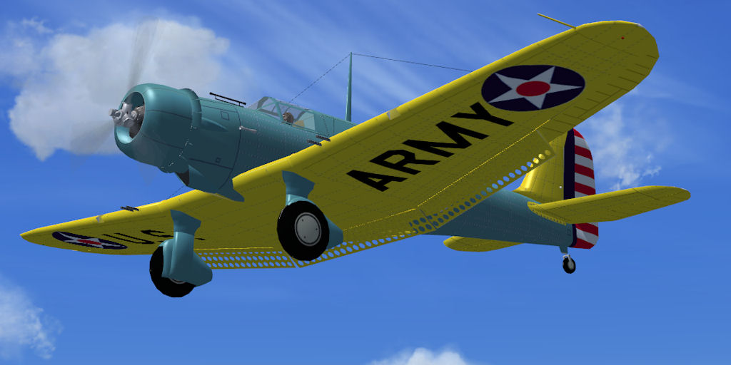 Fsx Northrop A-17 The A-17 Was Developed From The Very Successful And High Performance Nor — 1