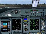 Fs2004 Panel For Bombardier Dash 8 Q 400 Made By Marco Spada Using Picturerealistic Bitmap