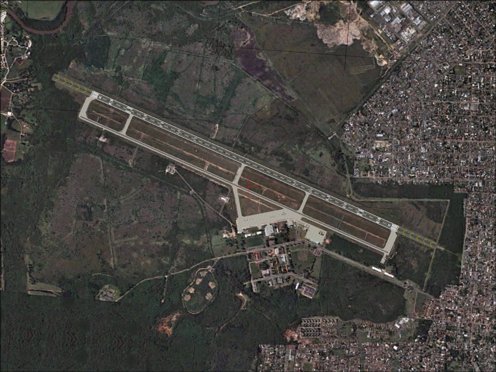 Scenery V2 Of The Canoas Air Base Sbco Rio Grande Do Sul Brazil — 1