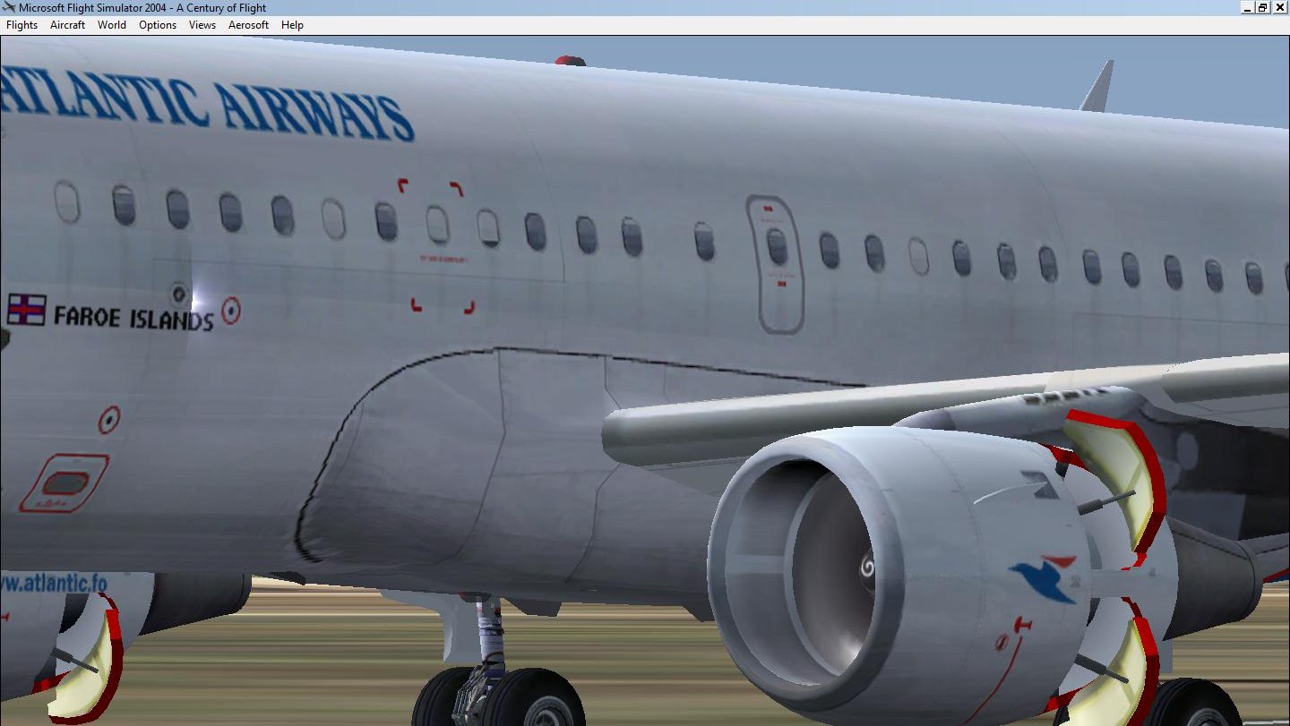 Atlantic Airways A319.Ifdg A319-112 Atlantic Airways For Fs 2004 — 1