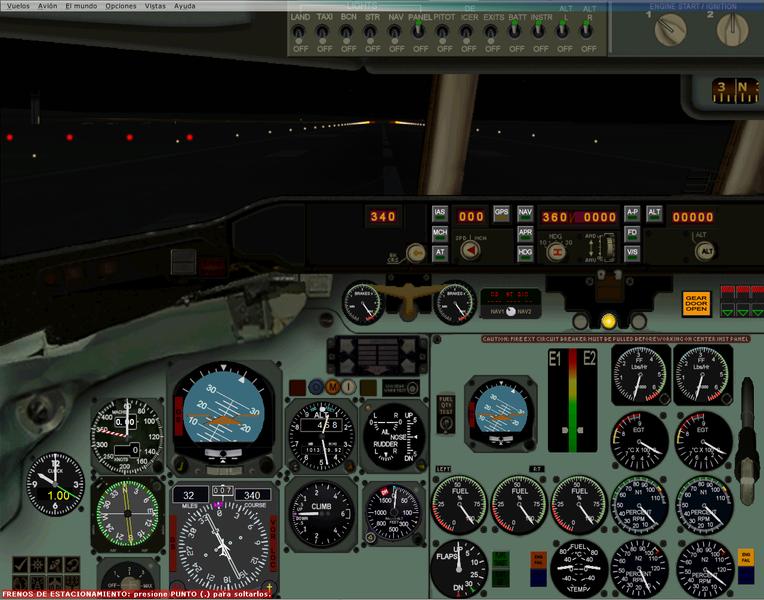 Fsx Dc9 2D Panel