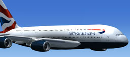 P3D Fsx Airbus A380 British Airways — 1