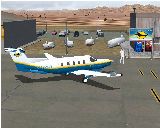 Fs2004 Brian Gladdens Pilatus Pc12 Repainted In Deer Valley Flying Club Livery By Paul Cor