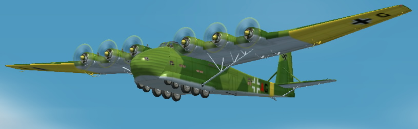 Fs2002/Fs2004 Messerschmitt Me 323E-2 Gigant — 1
