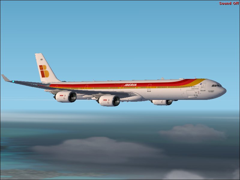 Fs2004 Airbus A340-600 Iberia — 1