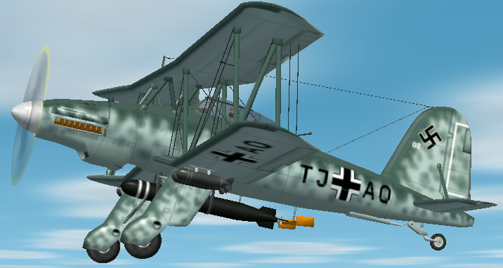 Fs2002/Fs2004 Fieseler Fi-167
