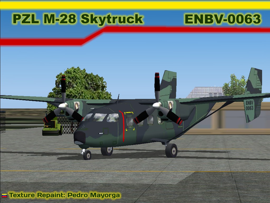 Fs2004 Pzl M-28 Enbv-0063 — 1
