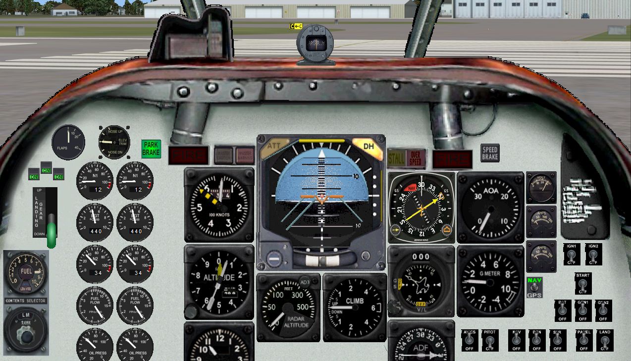 Fs2002/Fs2004 Rockwell T-2C Buckeye — 1