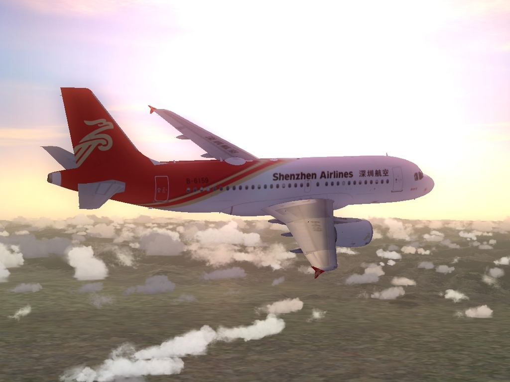 Fsx Airbus A319 Shenzhen Airlines — 1