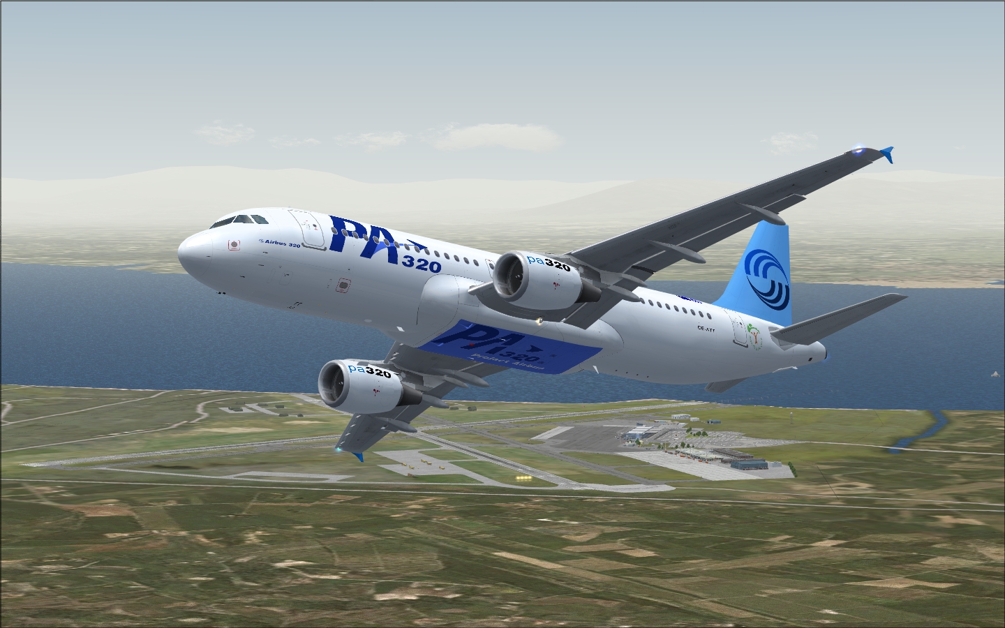 Project Airbus A320-200 Cfm Fictionary Paint — 1