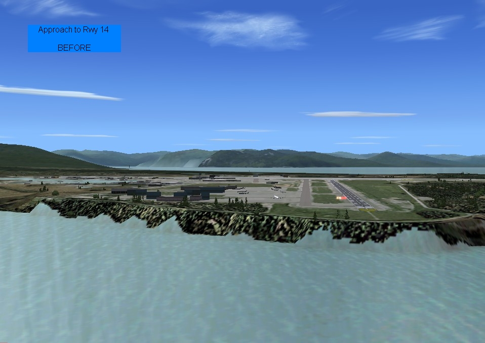 Panc Anchorage Alaska Airport Flattens — 1