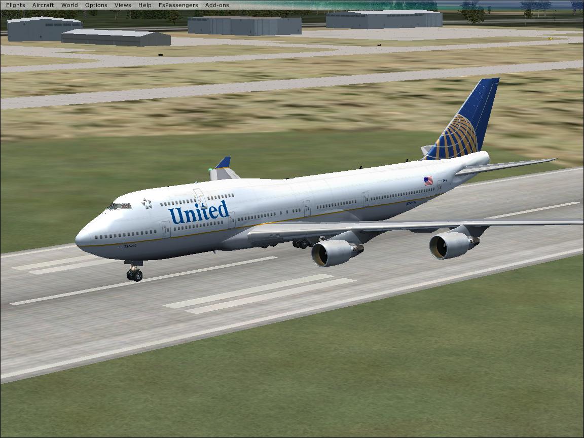 B747-400 United/Continental Merger Colors — 1