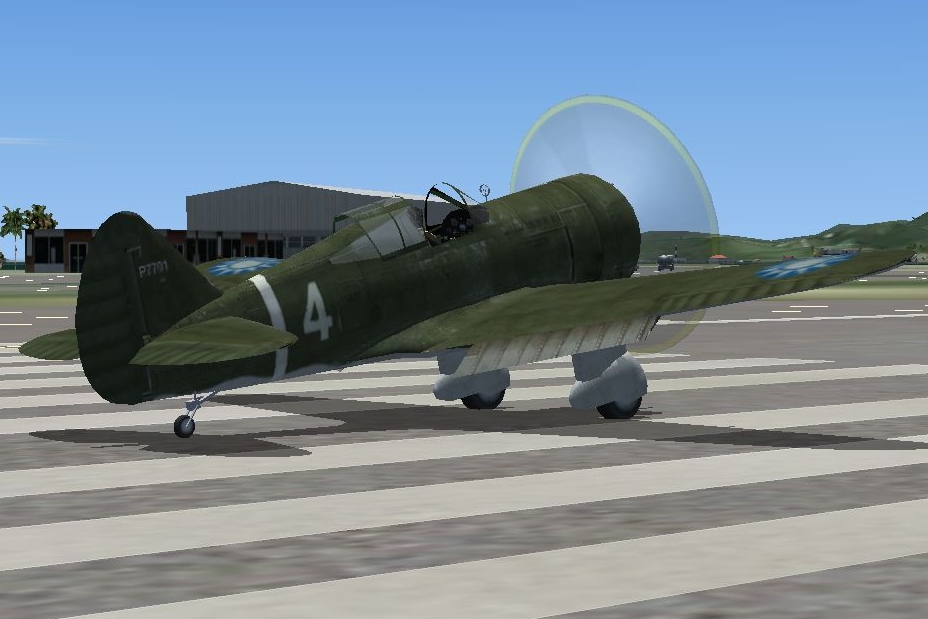 Fs2004/Fsx Curtiss P36 Hawk 75N — 1