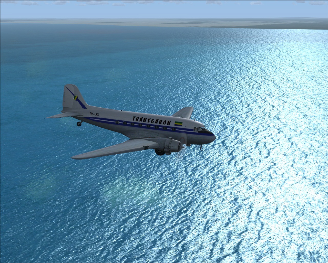 Fs2004 Transgabon Douglas Dc3 — 1