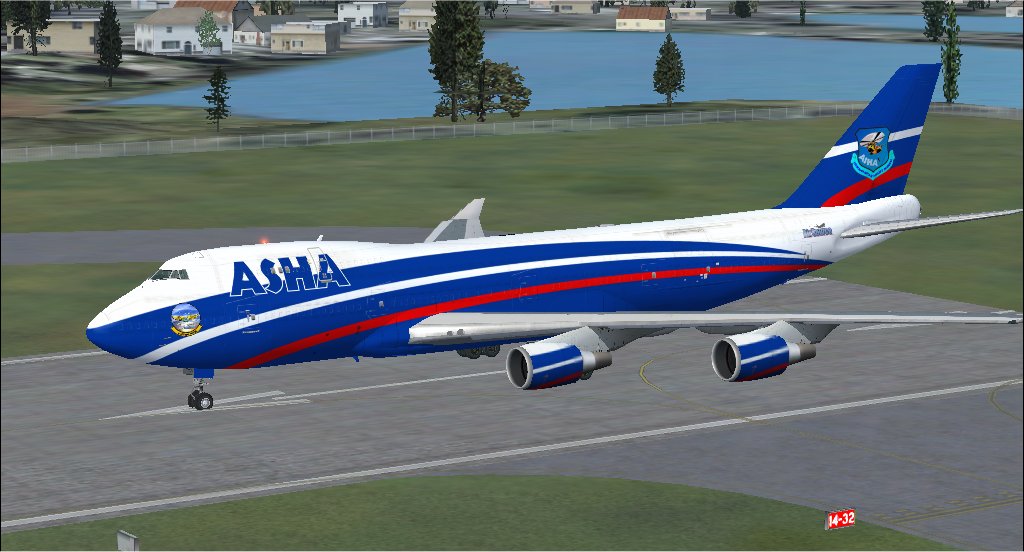 Fs2004/Fsx Boeing 747-400Erf Airsource-Asha — 1