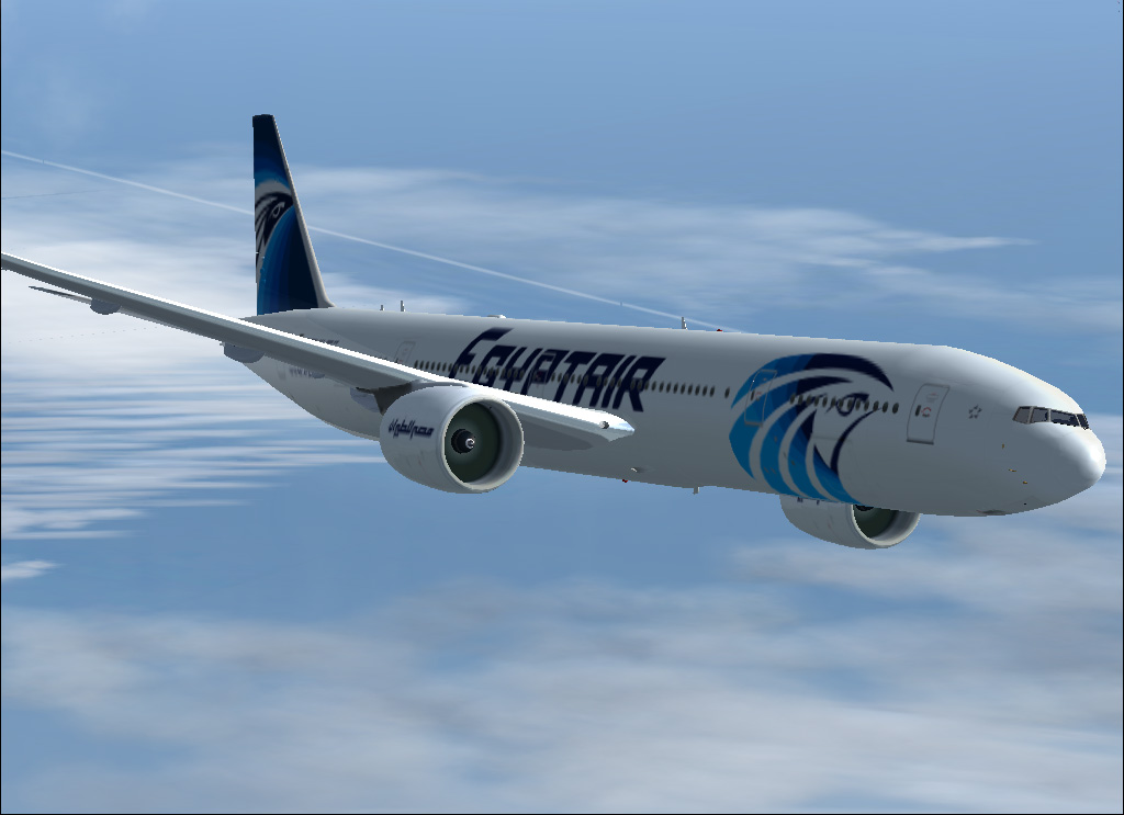 Fsx Egypt Air Boeing 777-300 Er — 1