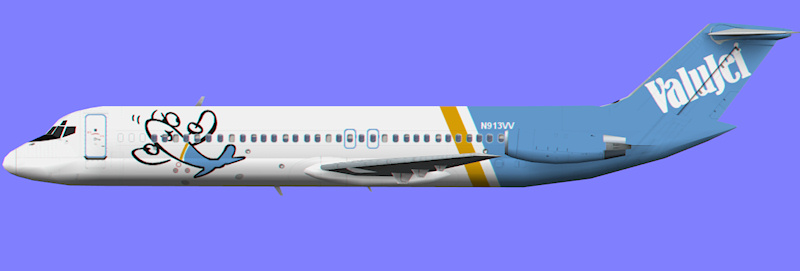 Fs2004 Valujet Dc-9-30 — 1