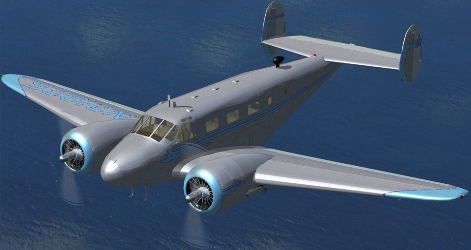 Fsx Beechcraft D18S/Snb — 1
