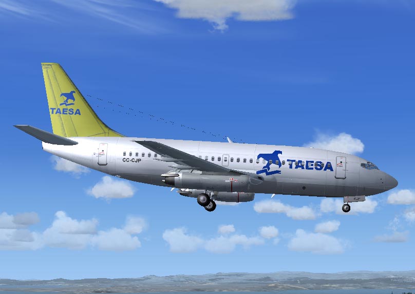 Aloha Flower Scheme Boeing 737-200 N73714 — 1