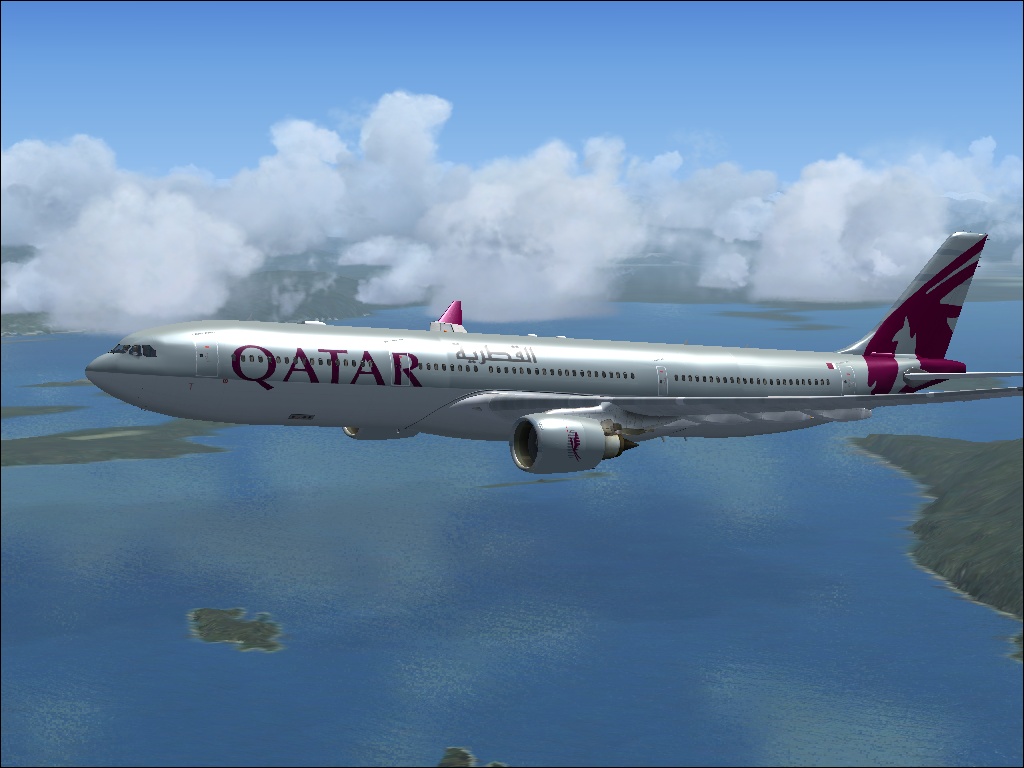Fsx A330-300 Qatar Airways — 1