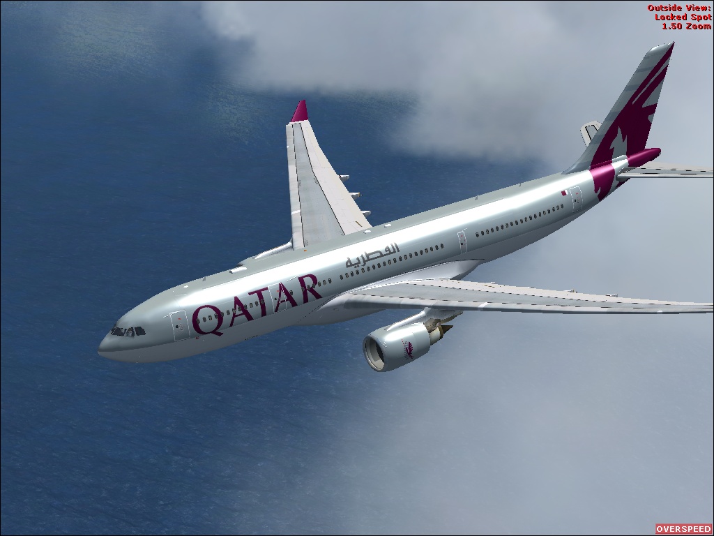 Fsx A330-200 Qatar Airways — 1