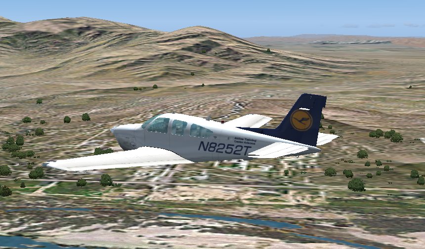 Beech F33A Bonanza Lufthansa Airline Training Center — 1