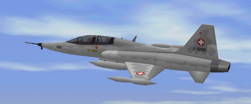 Fs98/Cfs Swiss Air Force F-5B Freedom Fighter — 1