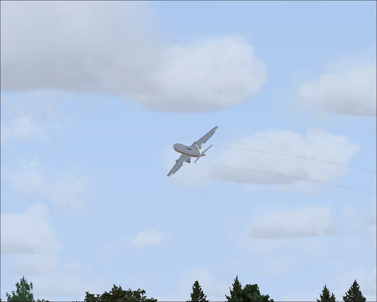 Fsx Airbus A300-B Smoke Effect
