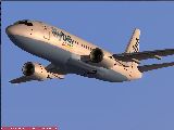 Fs2004 Boeing 737-300 Flybe Original By Erick Cantu, Ffx Dynamic Shine, Reflective Texture
