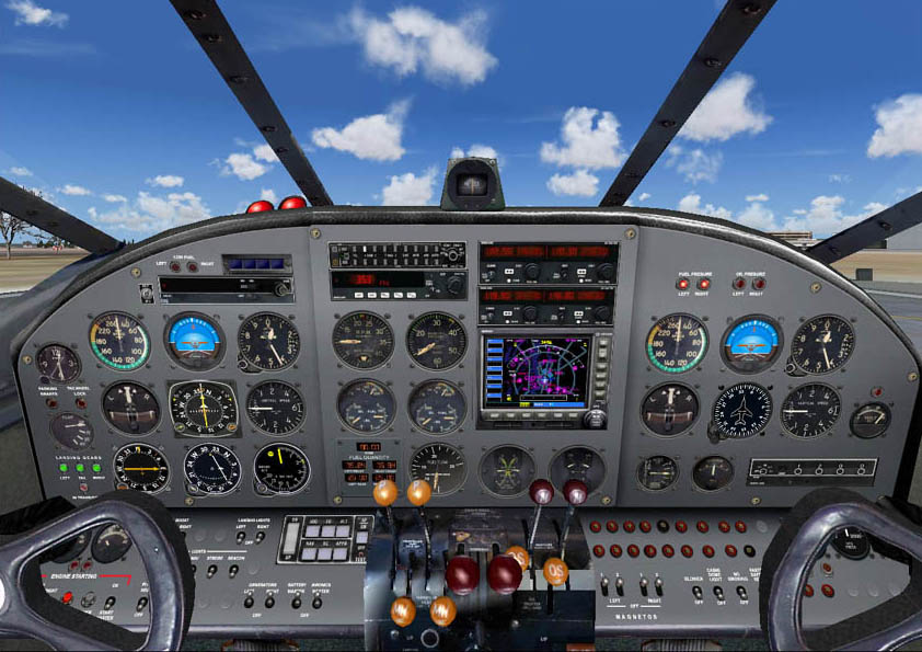 Modern Vc Panel For Beech D18S