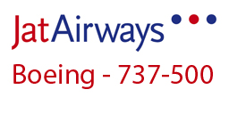 Feelthere Boeing 737-500 Jat Airways — 1