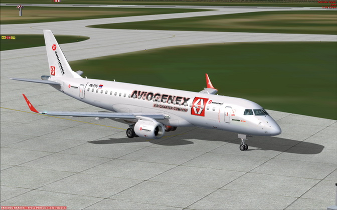 Embraer 190 Aviogenex — 1