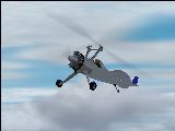 Fs2002/Flightsim Fs2004/Fs9 Unreal Aviation Bushman Twin-Rotor Autogyro With Side-By-Side — 1