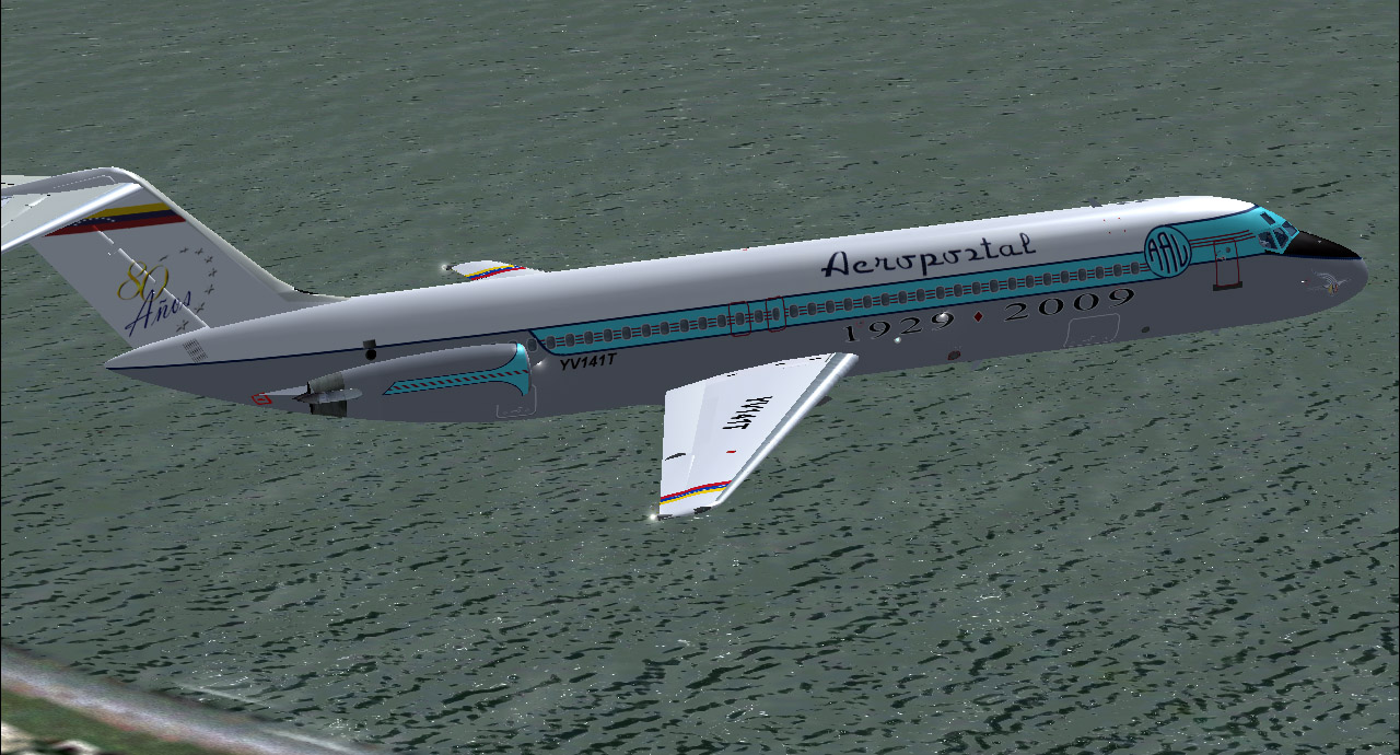 Sga Dc9-30 Aeropostal Retro — 1