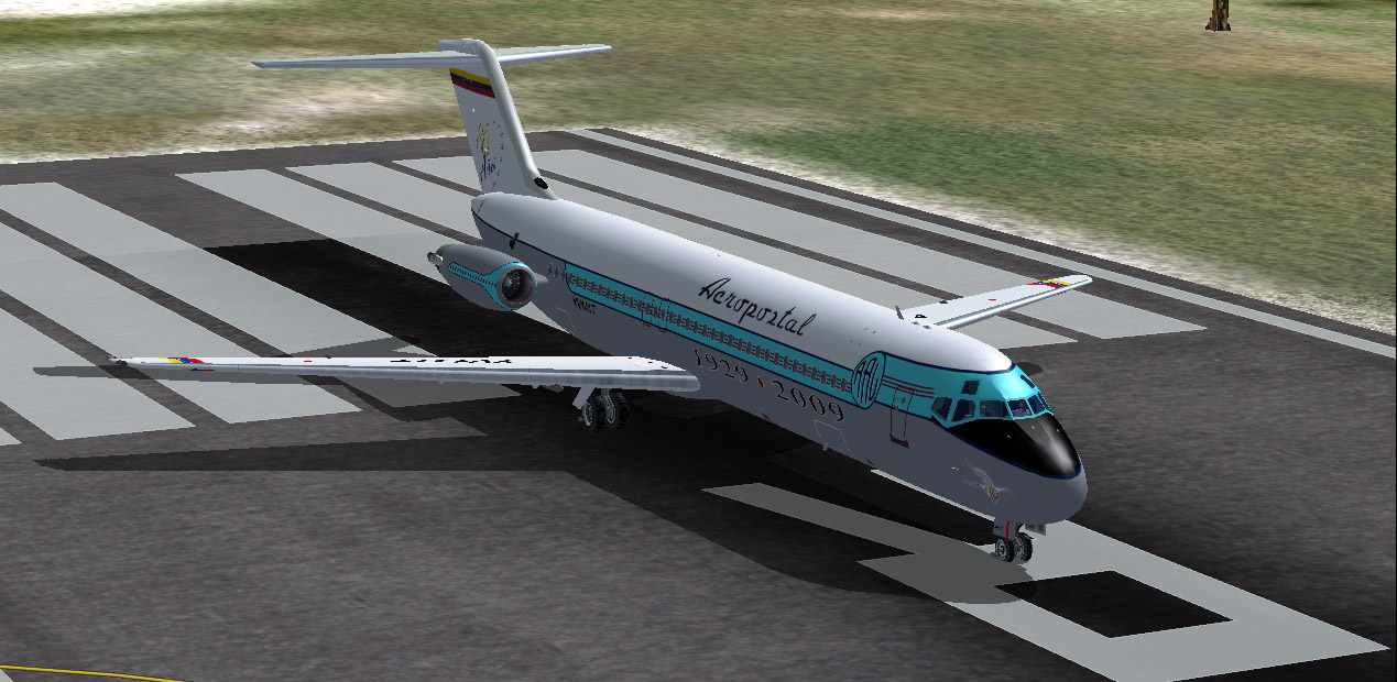 Sga Dc9-30 Aeropostal Retro