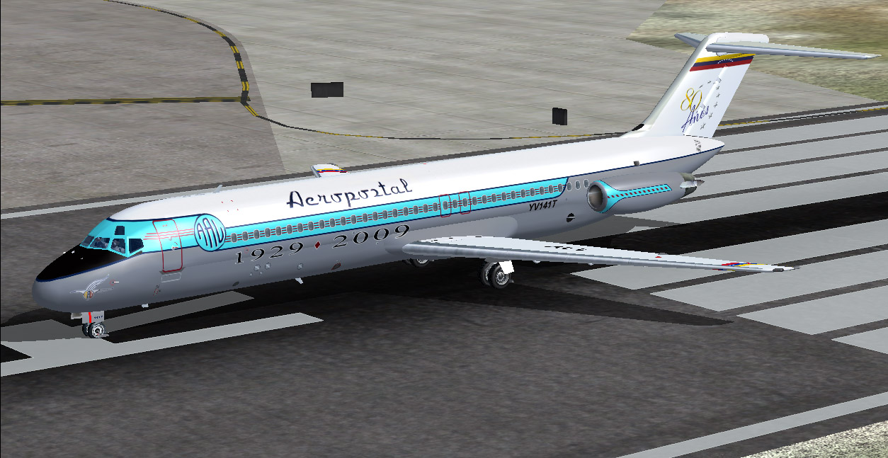 Sga Dc9-30 Aeropostal Retro