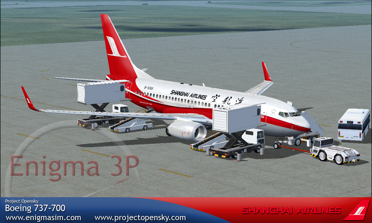 Shanghai Airlines B737-700 — 1